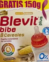 Количество сахара в Blevit plus 8 cereales