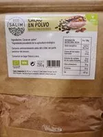 İçindeki şeker miktarı Bio cacao en polvo