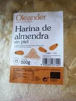 चीनी की मात्रा Harina de almendra