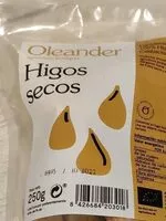 चीनी की मात्रा Higos secos
