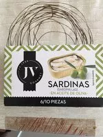 入っている砂糖の量 Sardinas