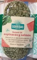 Suhkru kogus sees Burguer de espinacas y salmon