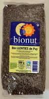 चीनी की मात्रा Bio llenties de Puy