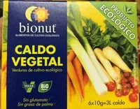 चीनी की मात्रा Caldo vegetal