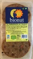 Sucre et nutriments contenus dans Bionut