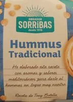 Suhkru kogus sees Humus tradicional