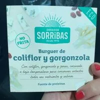 Suhkru kogus sees Burguer coliflor y gorgonzola