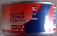 Sucre et nutriments contenus dans Queen atlantic