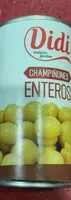 Cantidad de azúcar en Champiñones