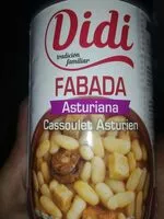 Cantidad de azúcar en Fabada asturiana