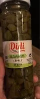 Cantidad de azúcar en Alcaparras