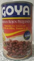 Jumlah gula yang masuk Frijoles rojos pequeños en salsa