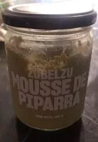 Cantidad de azúcar en Mousse de piparra