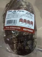 入っている砂糖の量 Pan de Pipas Vegano