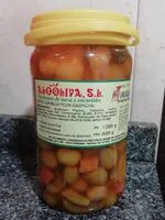 Cantidad de azúcar en Coctel con mojo picón (gazpacha)