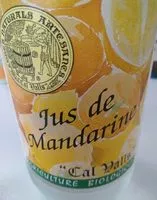 Quantité de sucre dans Pur Jus De Mandarine