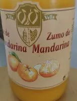 Amount of sugar in Zumo de mandarina