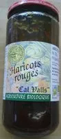 Suhkru kogus sees Haricots rouges