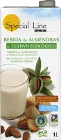 Cantidad de azúcar en Bebida de almendras de cultivo ecológico