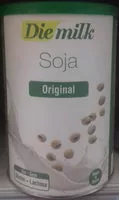 Quantité de sucre dans Die milk soja original