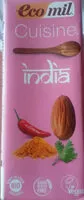 Suhkru kogus sees Crème Végétale Cuisine India Curry Bio