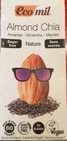 Suhkru kogus sees Almond Chia sans sucres
