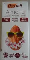 Suhkru kogus sees Nature Vanilla Almond Drink U.H.T