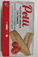 Cantidad de azúcar en Filetes de caballa con tometa