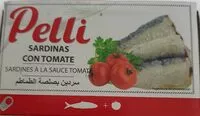 Cantidad de azúcar en Pelli Sardines Tom Sauce