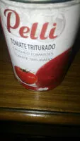 Cantidad de azúcar en Tomate triturado