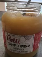 Cantidad de azúcar en Compota de manzana