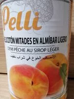 Cantidad de azúcar en Melocoton almíbar ligero