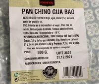 Jumlah gula yang masuk Pan bao chino