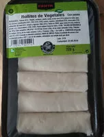 Jumlah gula yang masuk Rollitos de Vegetales