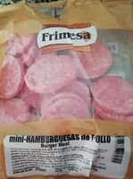 含糖量 Mini hamburguesas de pollo