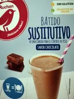 Cantidad de azúcar en Batido sustitutivo sabor chocolate