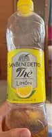 Amount of sugar in Thè limón con agua mineral natural