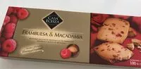 含糖量 Galletas de frambuesa y macadamia