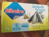 Amount of sugar in Sardinillas Petingas