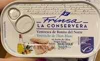 Suhkru kogus sees Ventresca de Bonito del Norte