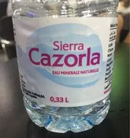 चीनी और पोषक तत्व Sierra cazorla