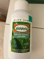 Sucre et nutriments contenus dans Aloeveria