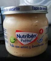 Amount of sugar in Pollo con arroz y zanahorias