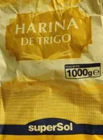 入っている砂糖の量 Harina de trigo