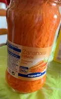 Amount of sugar in Zanahoria Rallada