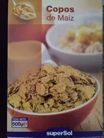 Suhkru kogus sees Copos de maíz