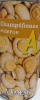 चीनी की मात्रा Champiñones enteros