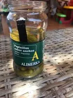 चीनी की मात्रा Pepinillos sabor anchoa