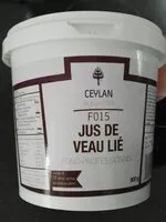 Sucre et nutriments contenus dans Ceylan