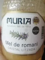Jumlah gula yang masuk Miel de romero
